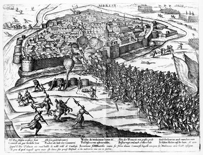 The Siege of Cambrai by French School